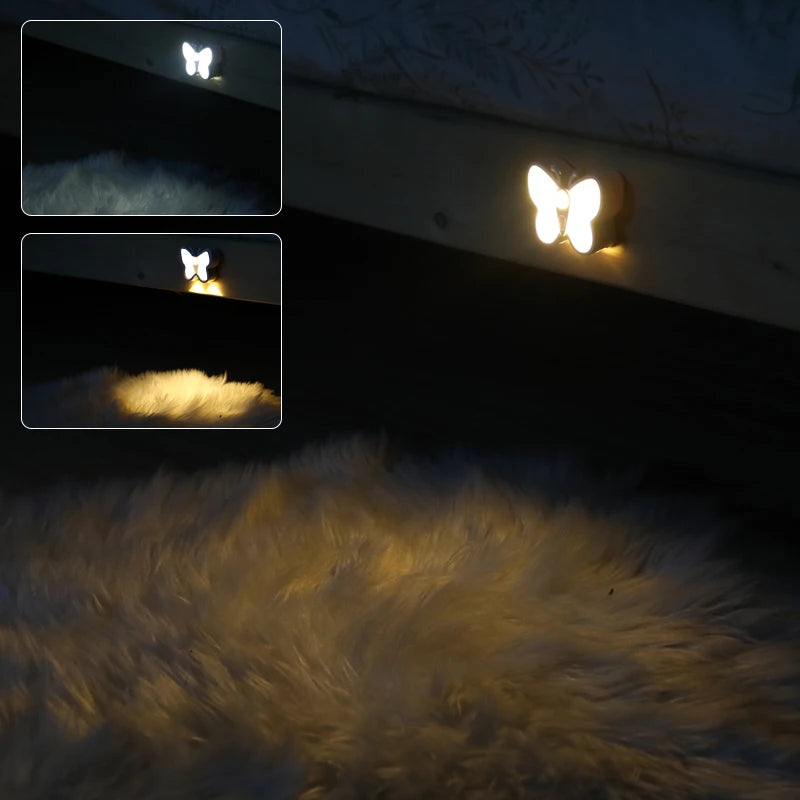 veilleuse design papillon