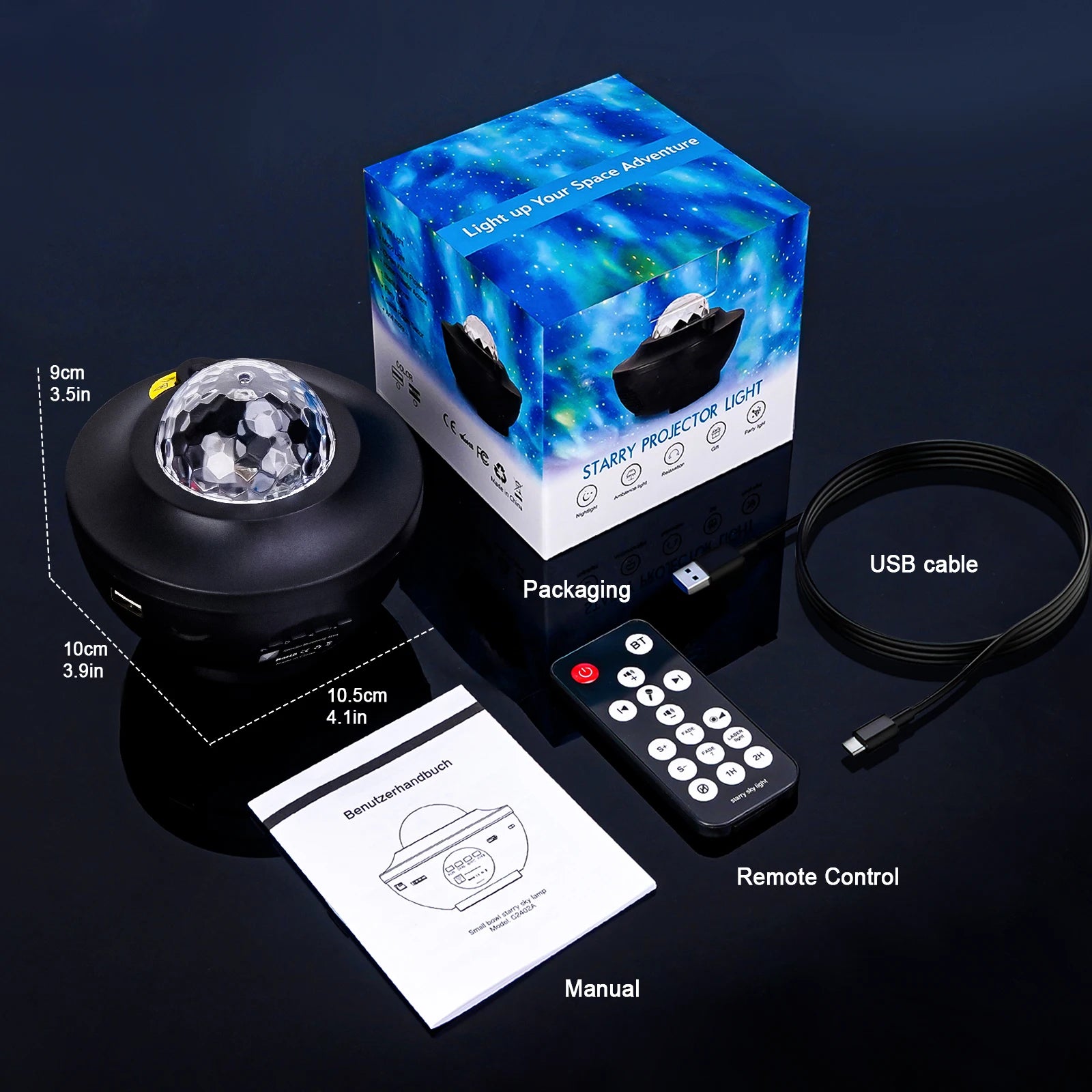 Veilleuse Bluetooth musique