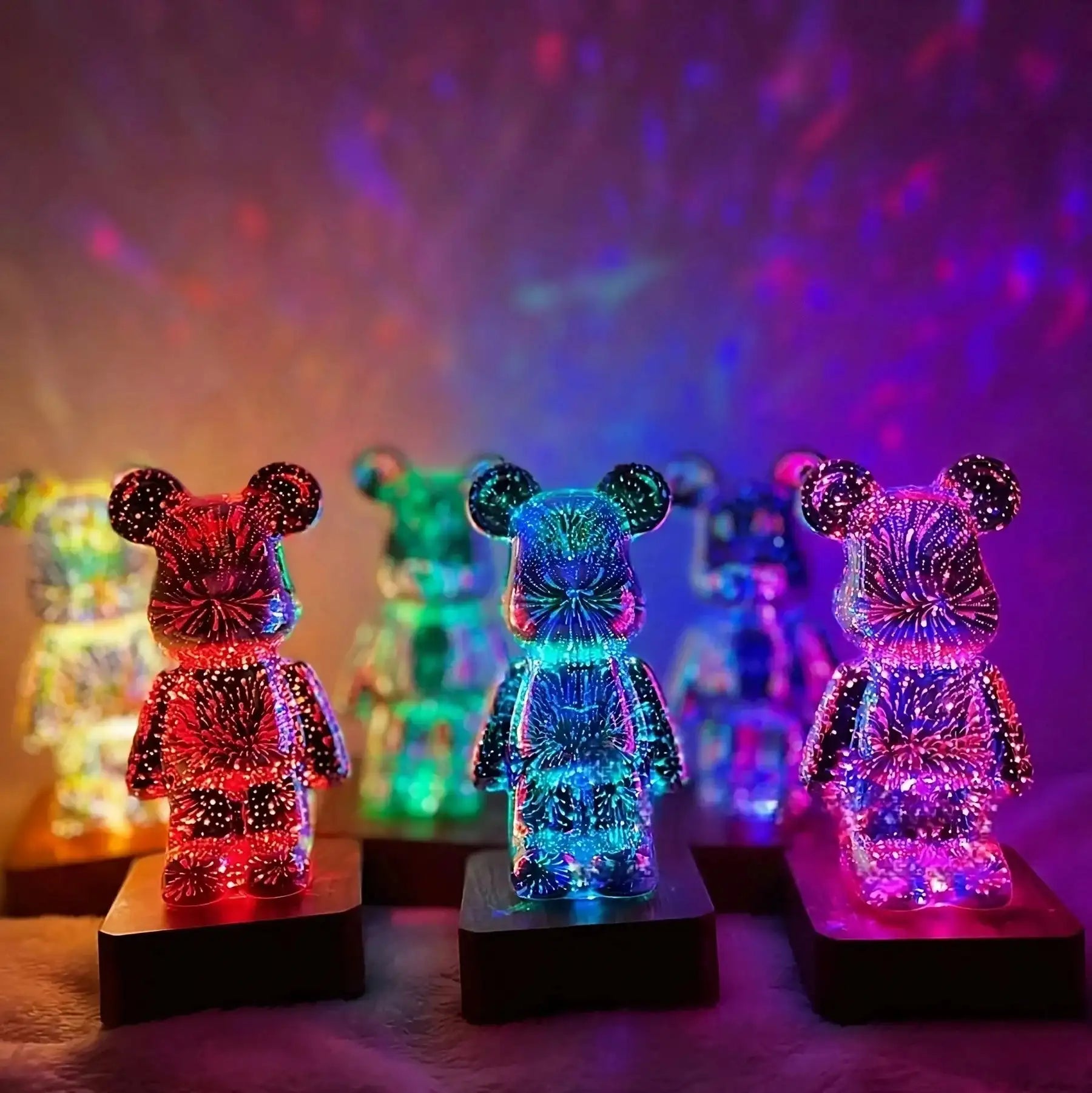 lumière enchantée ours 3D