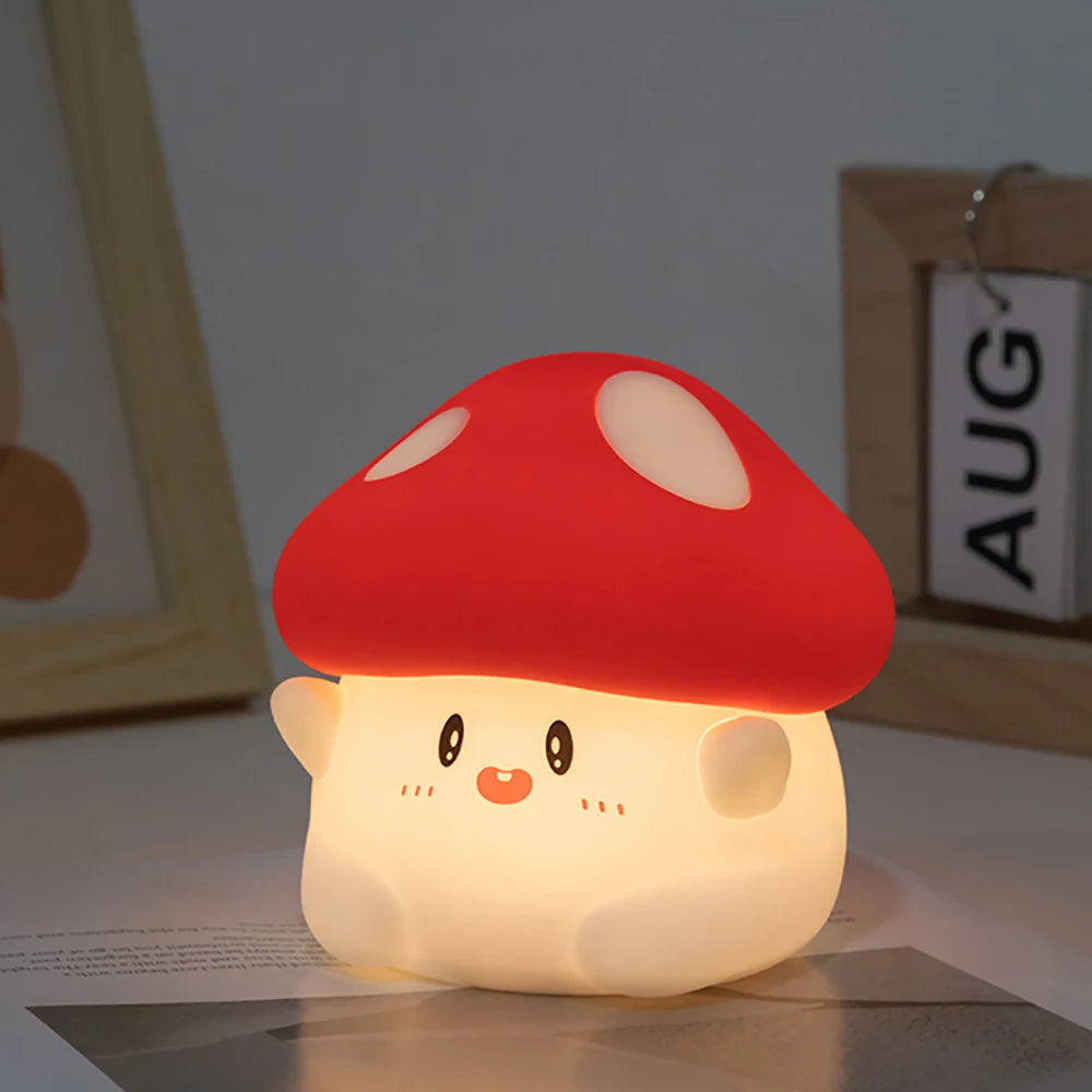 Lampe veilleuse champignon