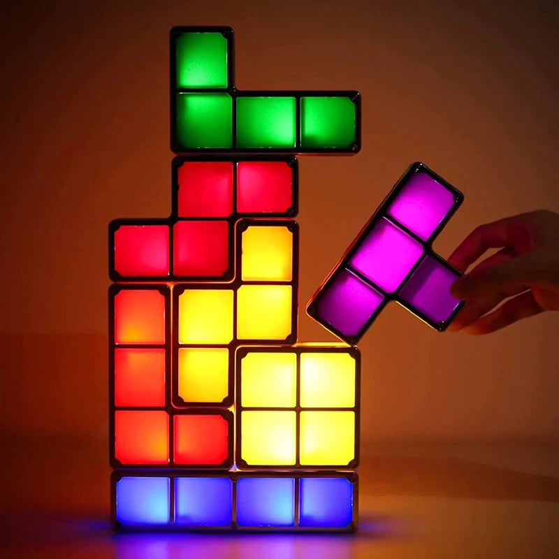 Jeu de lumières Tetris