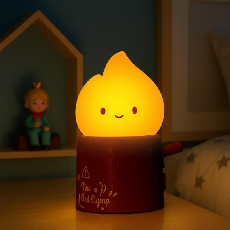 Veilleuse bougie LED en ambiance