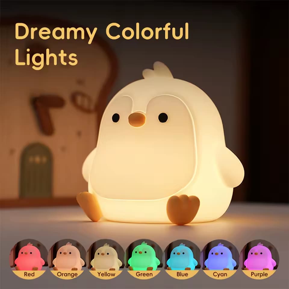 Lumière douce pingouin